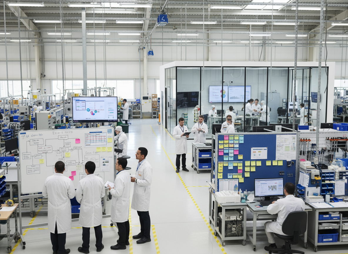 Diagnostic et transformation d’usine.