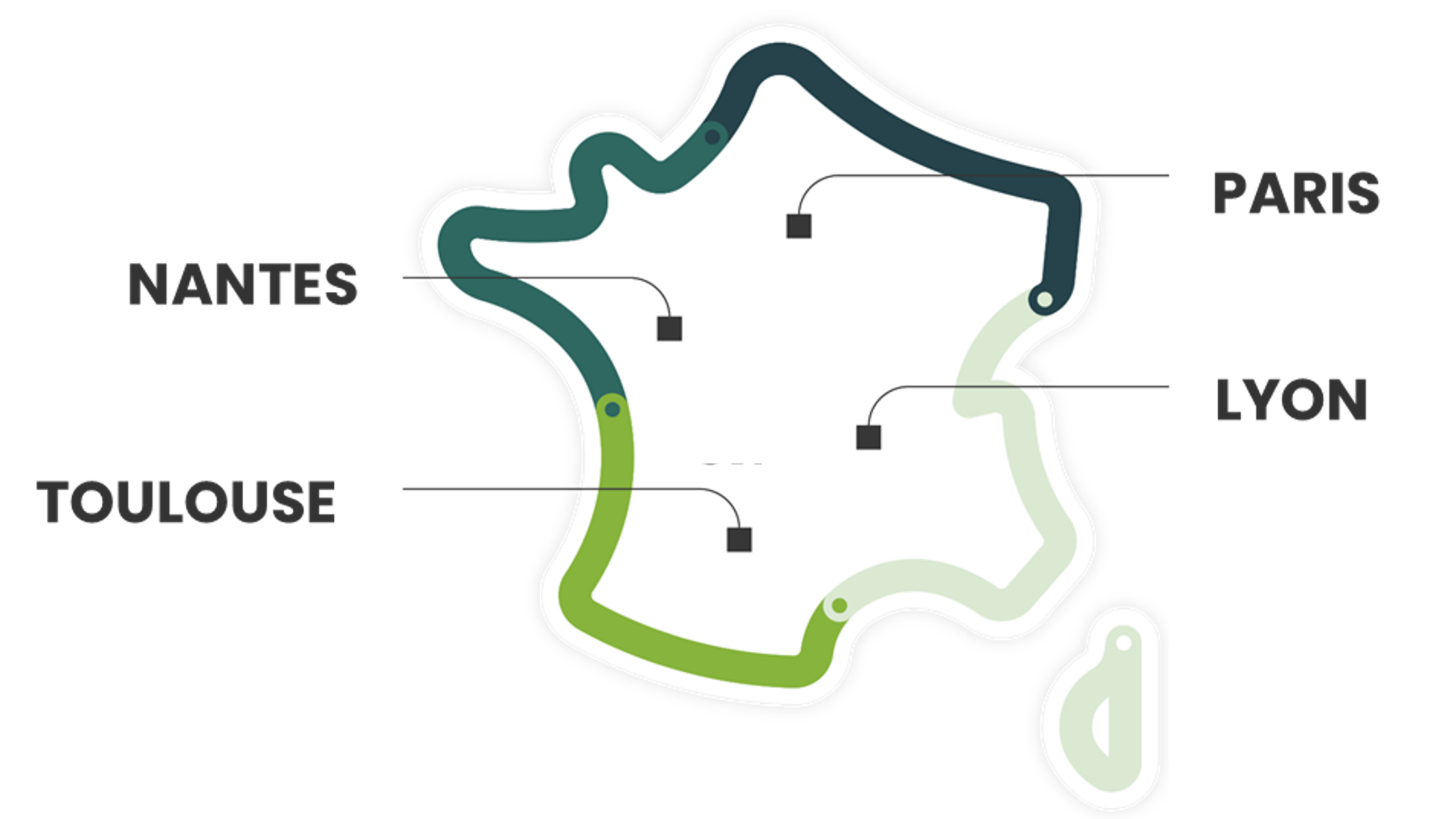 carte implantations france cubik