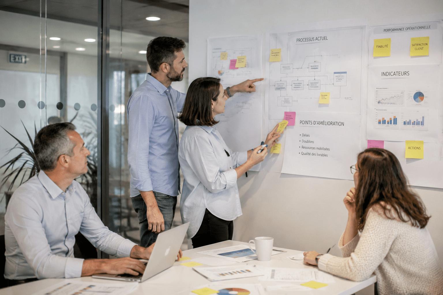 Managers et collaborateurs réunis autour des priorités de performance de l’entreprise